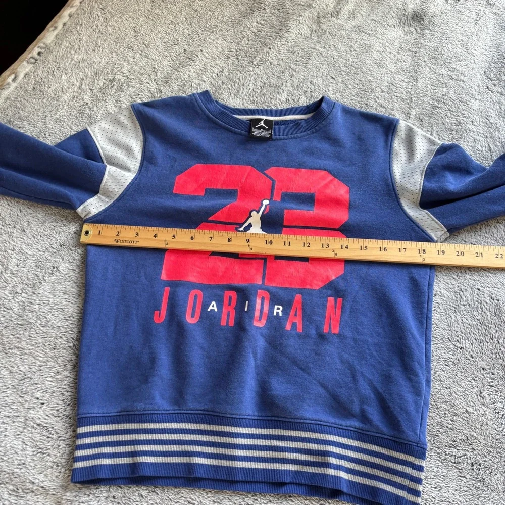 Vintage Air Jordan 23 Youth Medium 10-12 Sweatshirt Retro Grapic Print‎ 19464